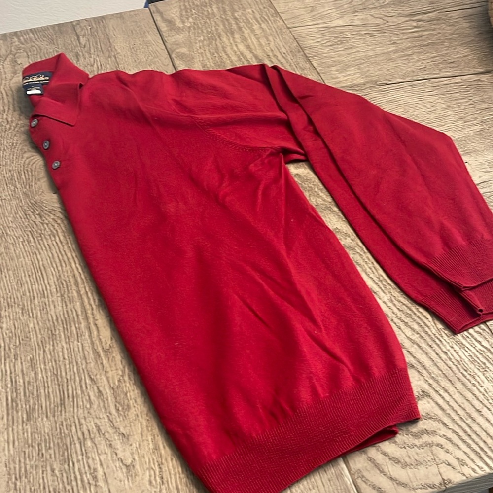 Brooks Brothers Extra Fine Merino Wool Crewneck Sweater EUC